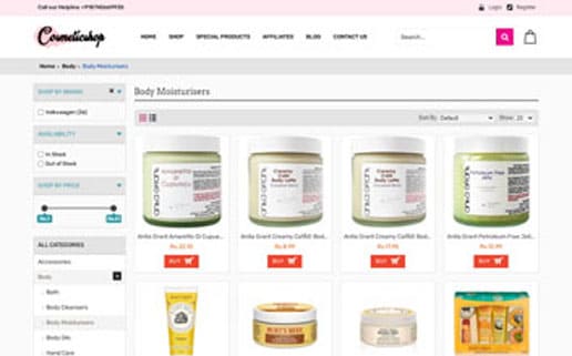 Cosmetic Shop