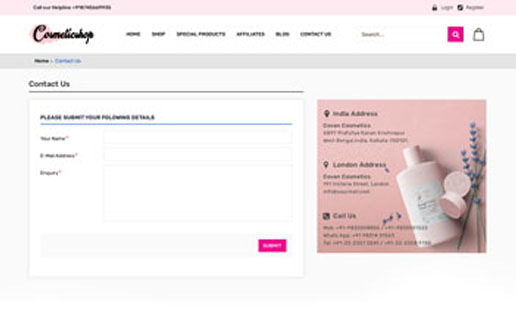 Cosmetic Shop