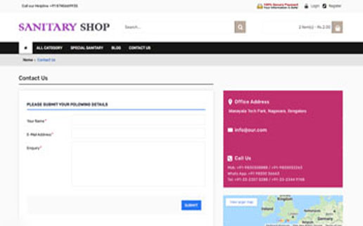 Sanitary Shop