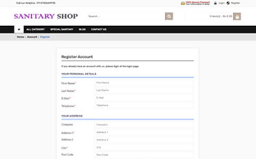 Sanitary Shop